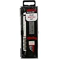 rOtring Tikky Mechanical Pencil Set, 0.7 mm, Includes Leads and Eraser, White