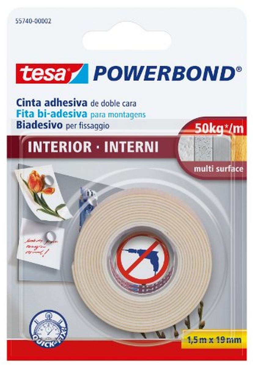 Tesa 344831 Double Sided Small Items Adhesive Tape