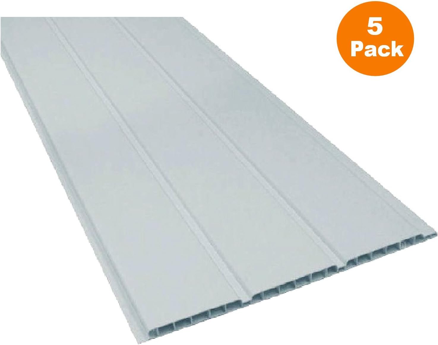 5 x 2,5 m x 300 mm, Kunststoff, PVCU Deckenplatten, Wandplatten, hohl