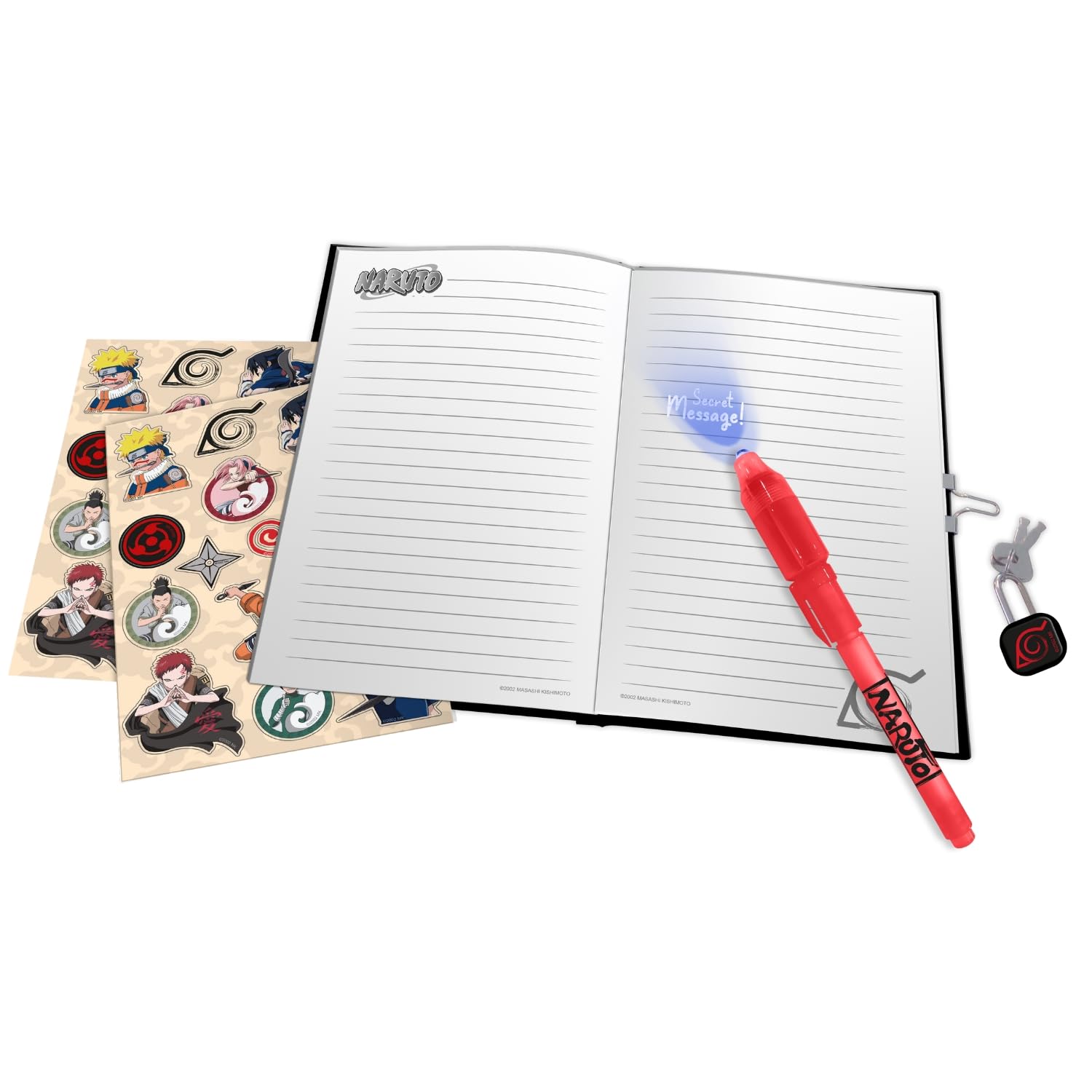 Kids Licensing - Journal with Naruto Magic Pen