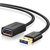 UGREEN USB Extension Cable, 2m USB Type A Extension Cable USB 3.0 Male To Female Lead 5Gbps Data Transfer and Charging Cord