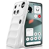 BonYonka Silicone Case for Nothing Phone (3), Anti-Scratch Microfiber Lining, Shockproof Case with Camera Protection, White