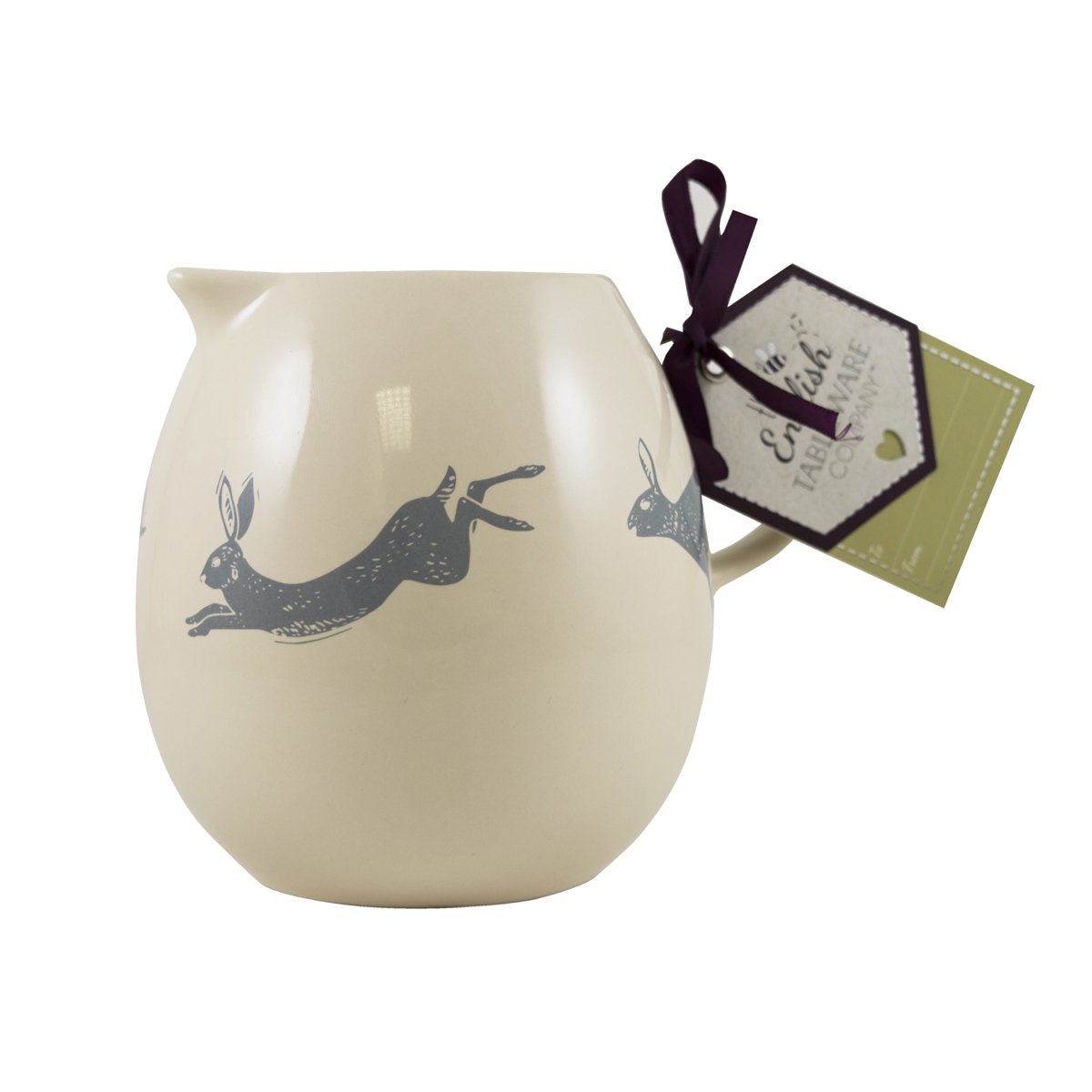 English Tableware Co. Artisan Milk Jug, Hare