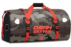 BORLENI Motorcycle Dry Bag Waterproof Motorcycle Luggage Bag Motorcycle Duffel Bag for Skiing Travel Hiking Camping Boating Riding Fishing