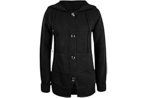 ChicCrate Womens Sweaters Open Front Cardigan Button Down Long Sleeve Shirts Cable Knit Chunky Tops Warm Winter Coats Outwear