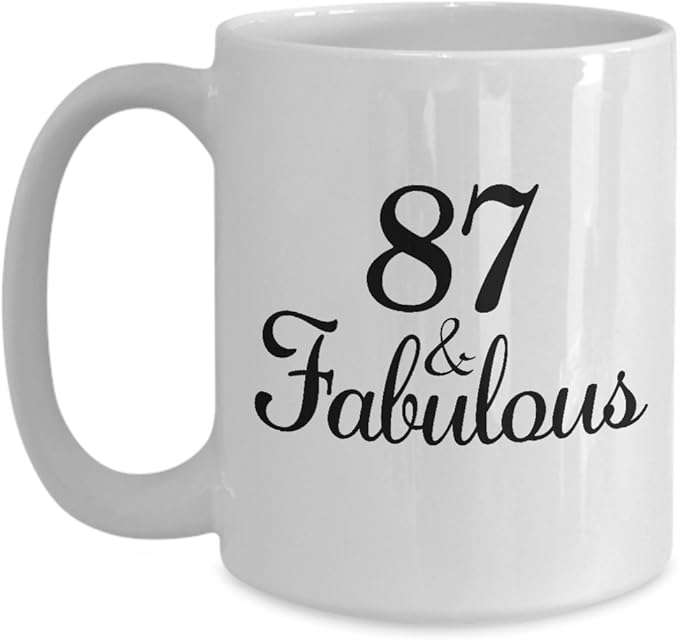 birthday ideas for 87 year old woman