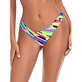 RELLECIGA Women's Cheeky Bikini Bottom