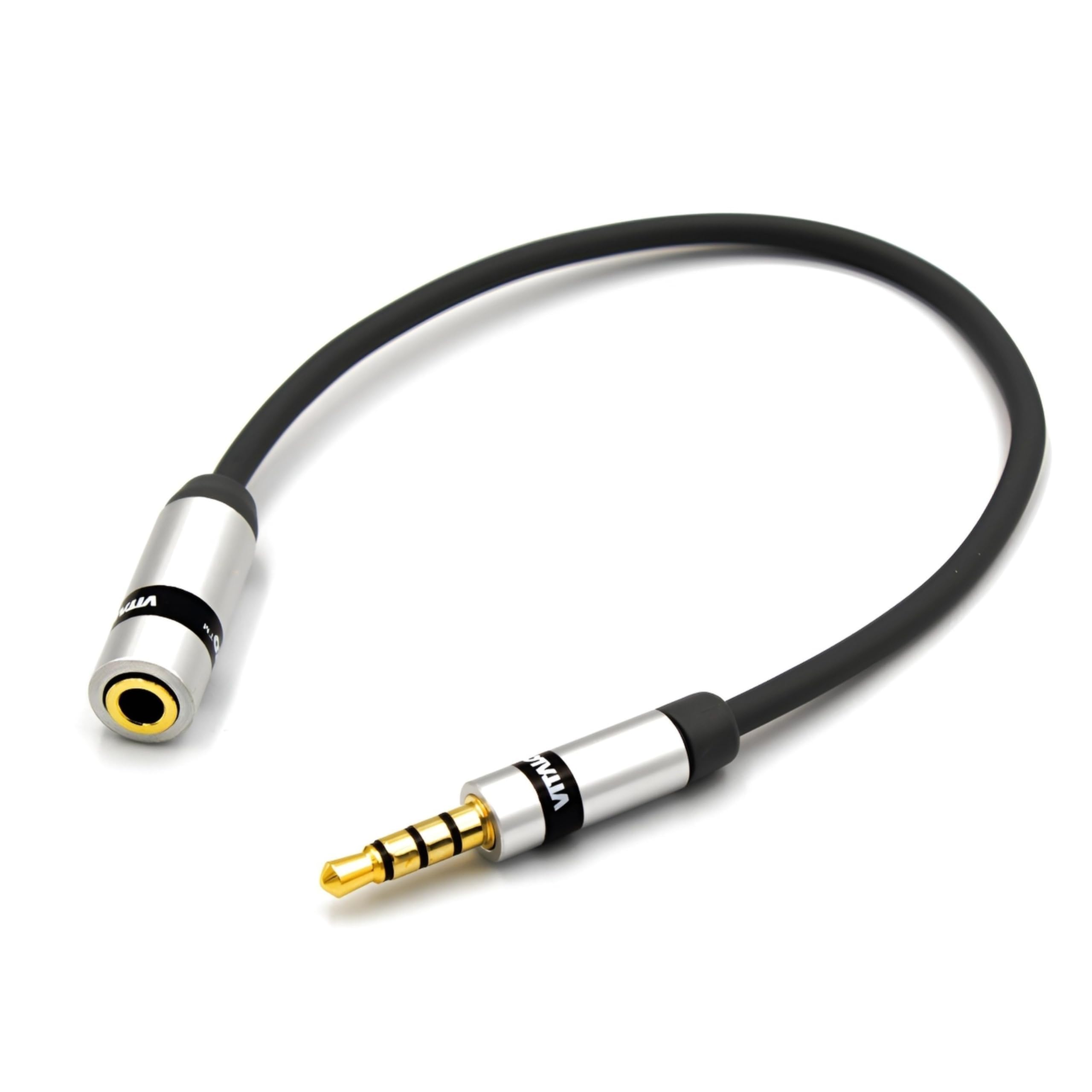 VITALCO TRS to TRRS Microphone Adapter Mini Jack 3.5 TRRS Male to TRS 3.5mm Female Cable — image 1