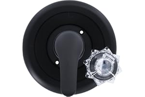Danco 11084 Fits 1300/1400 MultiChoice 13/14 600 Series Delta Shower Valve Trim Kit, Matte Black