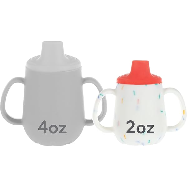 Amazon.com : Nuby Silicone Tie-dye First Training Cup with Free
