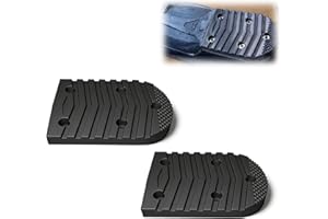 2PCS Replacement Heel Plate for Salamon ALU Performa Ski Boots, Non Slip Heel Pad, Durable Ski Boot Heel Protector