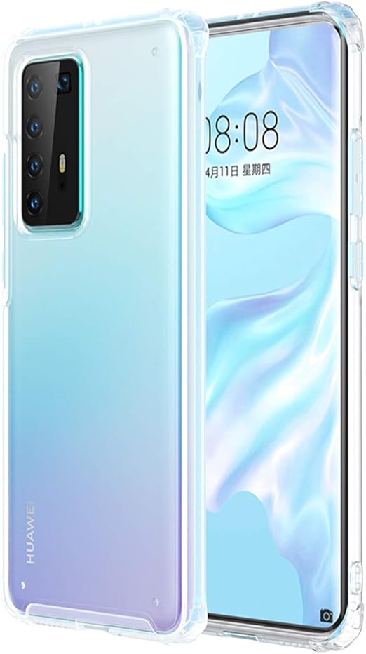 MaiJin Custodia Per Huawei P40 Pro (6,58") – Cover Morbida TPU Trasparente: Anti-scivolo, Sottile E Protettiva