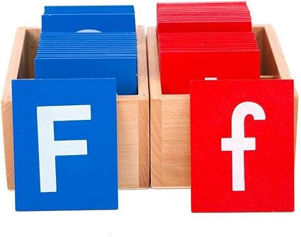 montessori sand paper letters