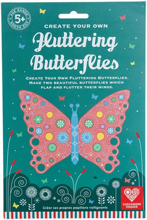 Make your own Butterflies with Fluttering Wings Kit, Multicolored