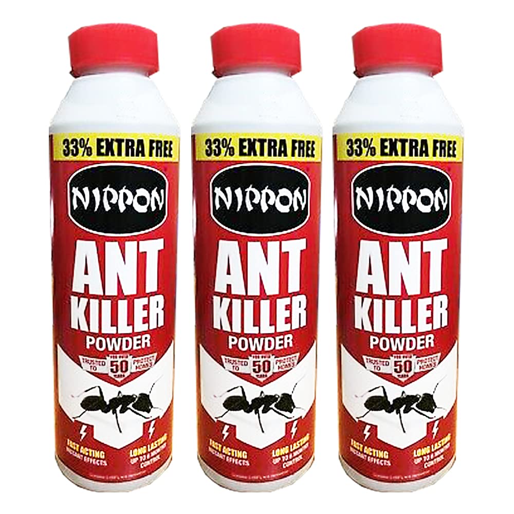 3 x 400g Ants Powder Ant Wasp Nests Indoor Outdoor 3mth Insect Cocokroach Woodlice