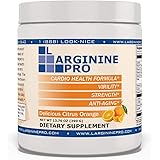 L-arginine Pro, L-arginine Supplement - 5,500mg of L-arginine Plus 1,100mg L-Citrulline