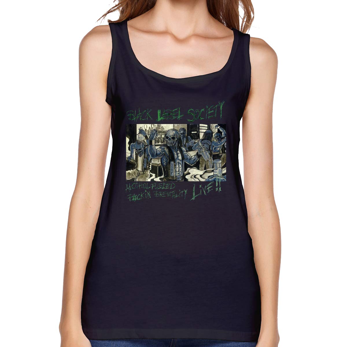 Black Label Society Alcohol Fueled Brewtality Band Casual S Tank Top Shirt