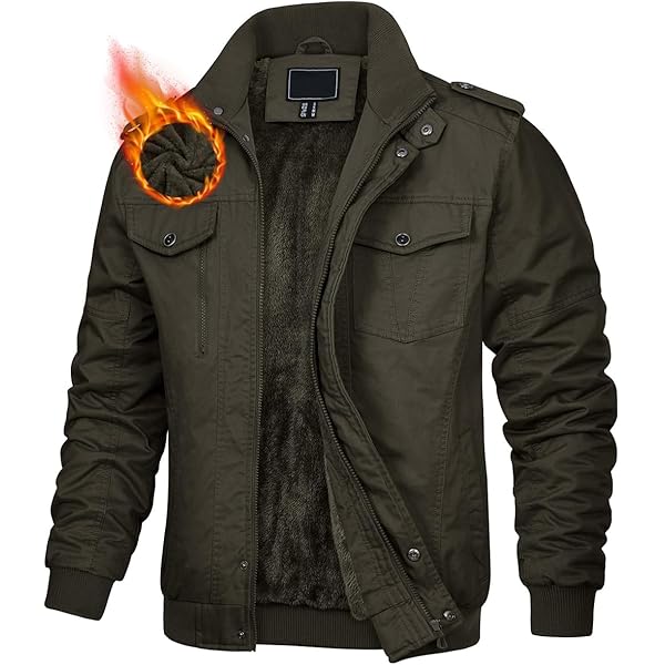 Amazon.com: Cotton Patchwork Autumn Jacket Men Stand Collar