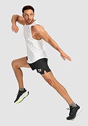 G Gradual Men's Running Shorts with Zipper Pockets