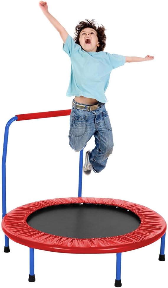 aceshin Cama Elástica Trampolín Infantil Plegable y Portátil para ...