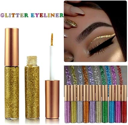 metallic glitter eyeliner