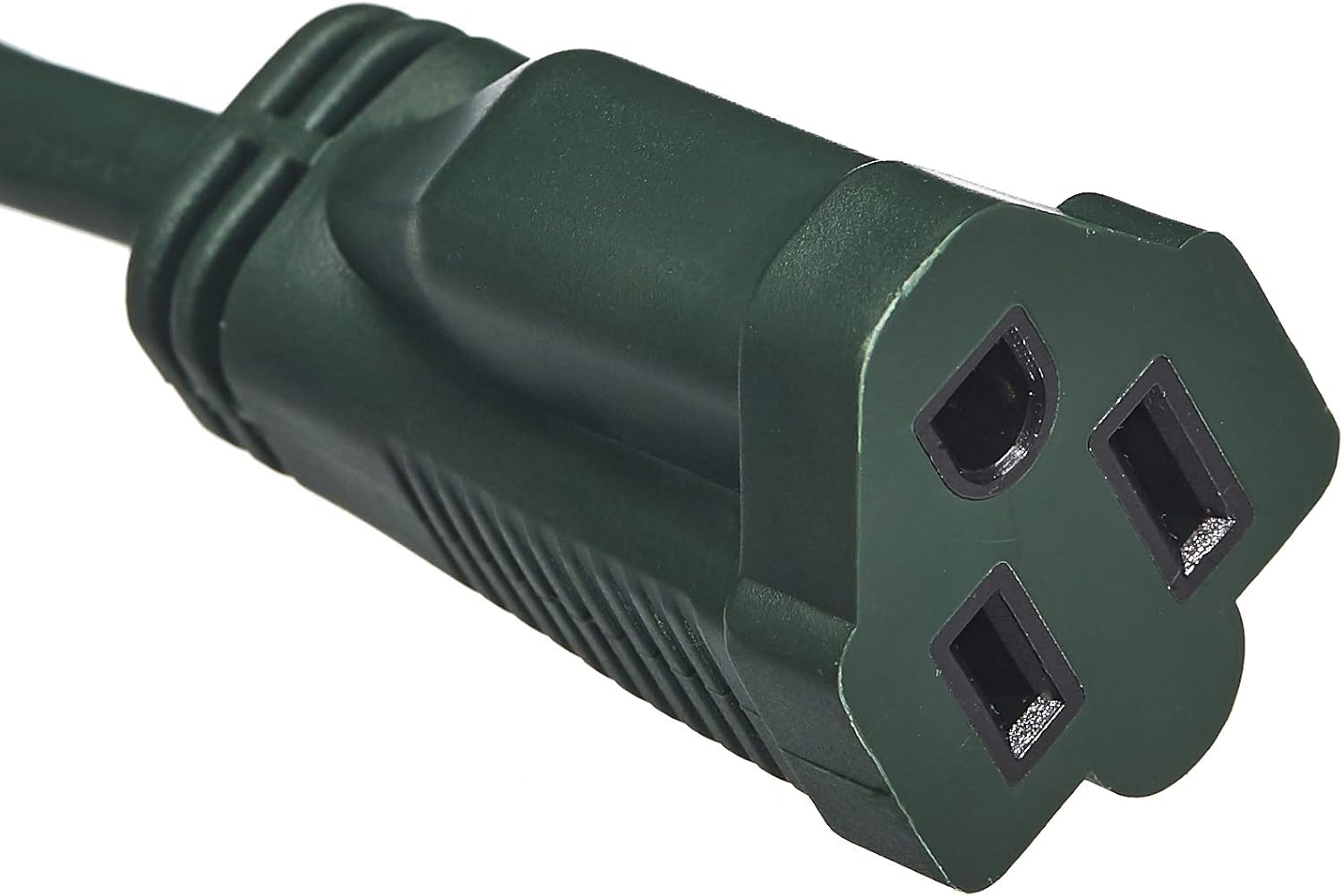 Basics 16/3 Vinyl Outdoor Extension Cord, Green, 15 Foot - - 