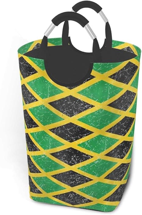 Amazon ジャマイカジャマイカの旗カリブ海 ランドリーバスケット 洗濯カゴ かご 洗濯ボックス ランドリーかご 大容量 折りたたみ 取っ手付き 防水 収納バッグ おもちゃ収納 旅行 クロークルーム ベッドルーム リビング かご バスケット オンライン通販