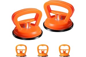 DQKK 5Pack Car Dent Puller, Dent Remover Tool for Car, Car Dent Puller Different Sizes Include Small Dent Puller and Large Car Dent Remover, Car Dent Puller Kit, Objects Moving, Close The Room Windows