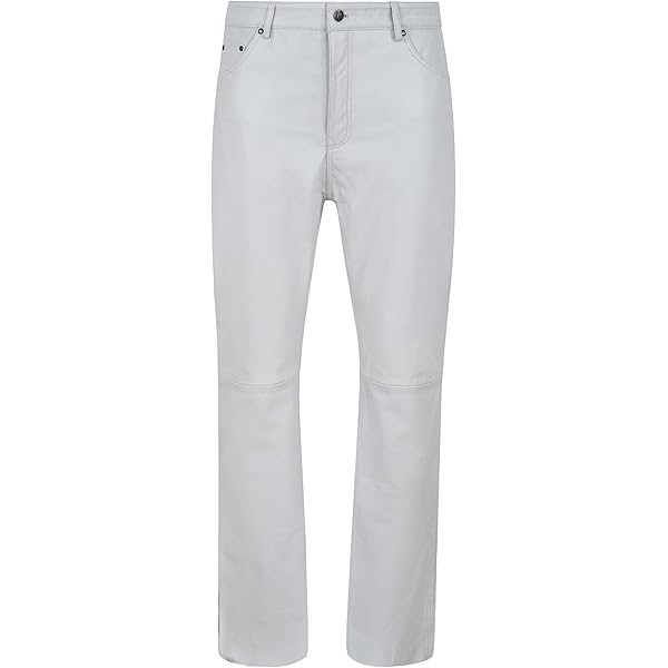 パンツ Funcouture Leather PT white 36 Funcouture Leather PT white | HEVE