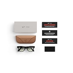 Meta Large Square Sunglasses, Wayfarer, Matte Black