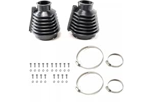 STILEALUS Pack of 2 Axle Swing Boot Kit Black Compatible with 1949-1968 VW Bug Baja Sandrail Manx Buggy Beetle