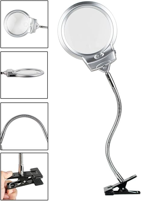 lighted full page magnifier 5x