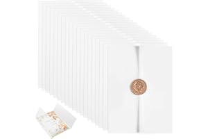 ZYNERY 140 Pack Vellum Jackets & Envelopes for 5x7 Invitations - Pre-folded, Translucent Paper for Wedding & Birthday Invitation Wraps