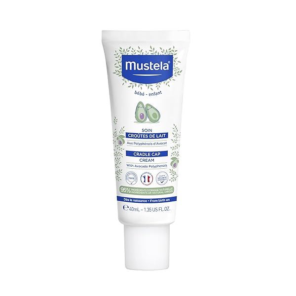 MUSTELA CRADLE CAP CREAM FOR NEWBORN – FRAGRANCE-FREE...