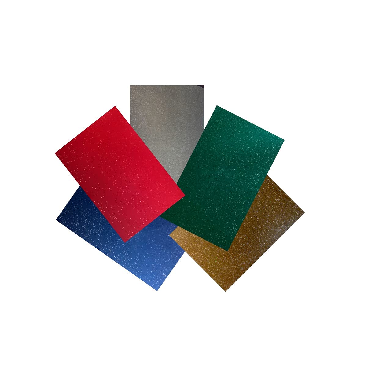 House of Card & Paper Asstd Glitter Card A6 240gsm (Pack of 75 Sheets), HCP567