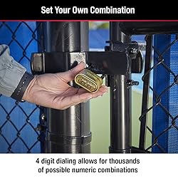Master Lock Brass Combination Padlock for Indoor