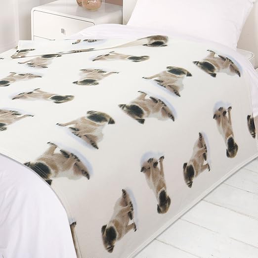 pug blanket amazon