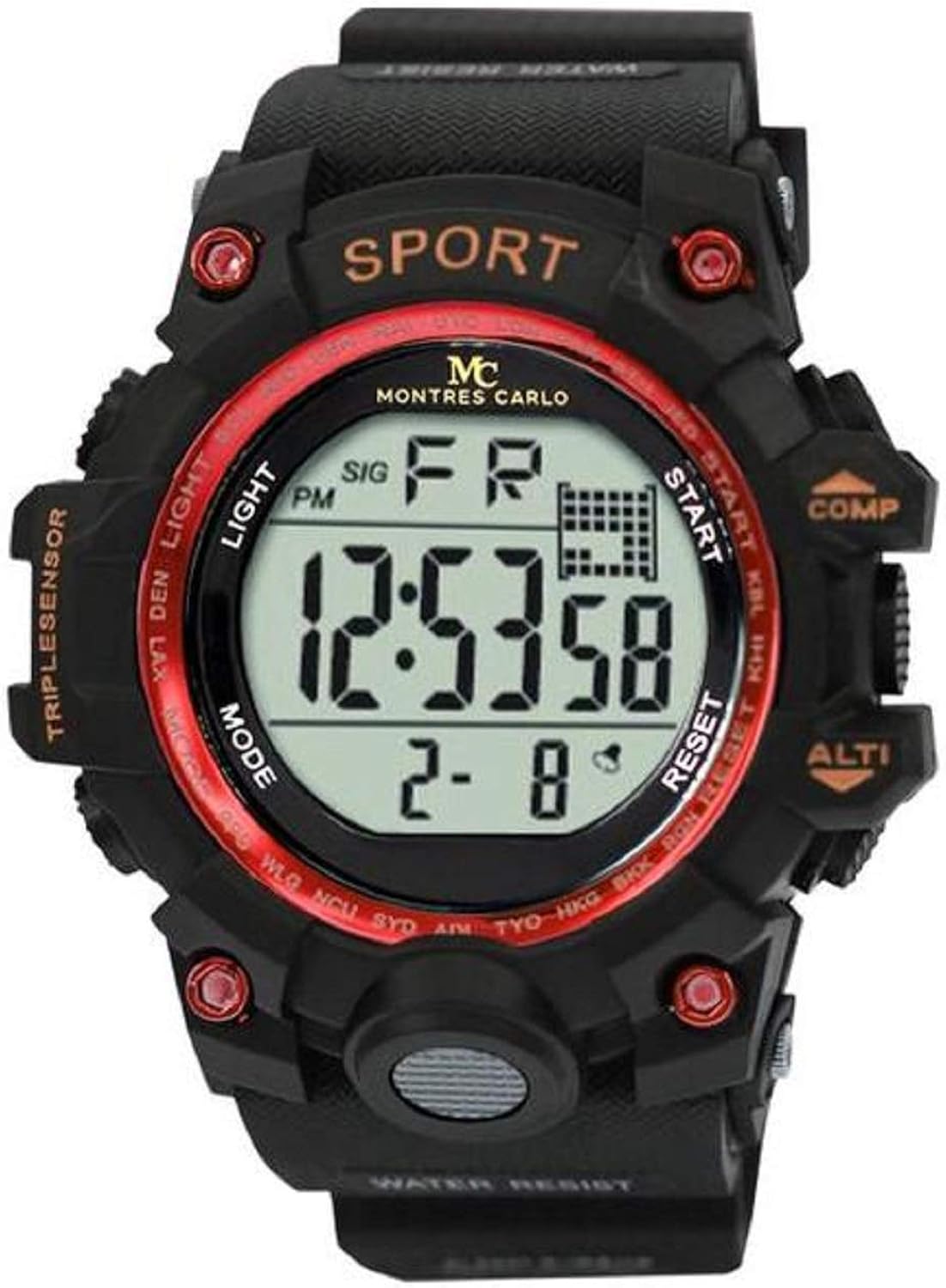 montres carlo sports watch