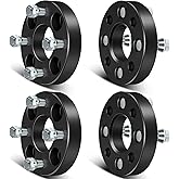 OCPTY 4PCS 4x100 to 4x100 Wheel Spacers 1" Wheel Adapters 12x1.5 Studs 60.1mm Center fit for 1986-2001 for Acura for Integra / 2004-2011 for Chevrolet for Aveo