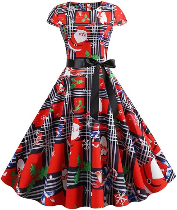 Amazon Co Jp クリスマスドレス サンタ ワンピース レディース パーティードレス レトロワンピース チュニック コスチューム コスプレ 仮装 衣装 カクテル フォーマル 結婚式 演奏会 披露宴 ドレス 秋冬 お呼ばれ きれいめ 40代大きいサイズ 花柄 パーティードレス 服