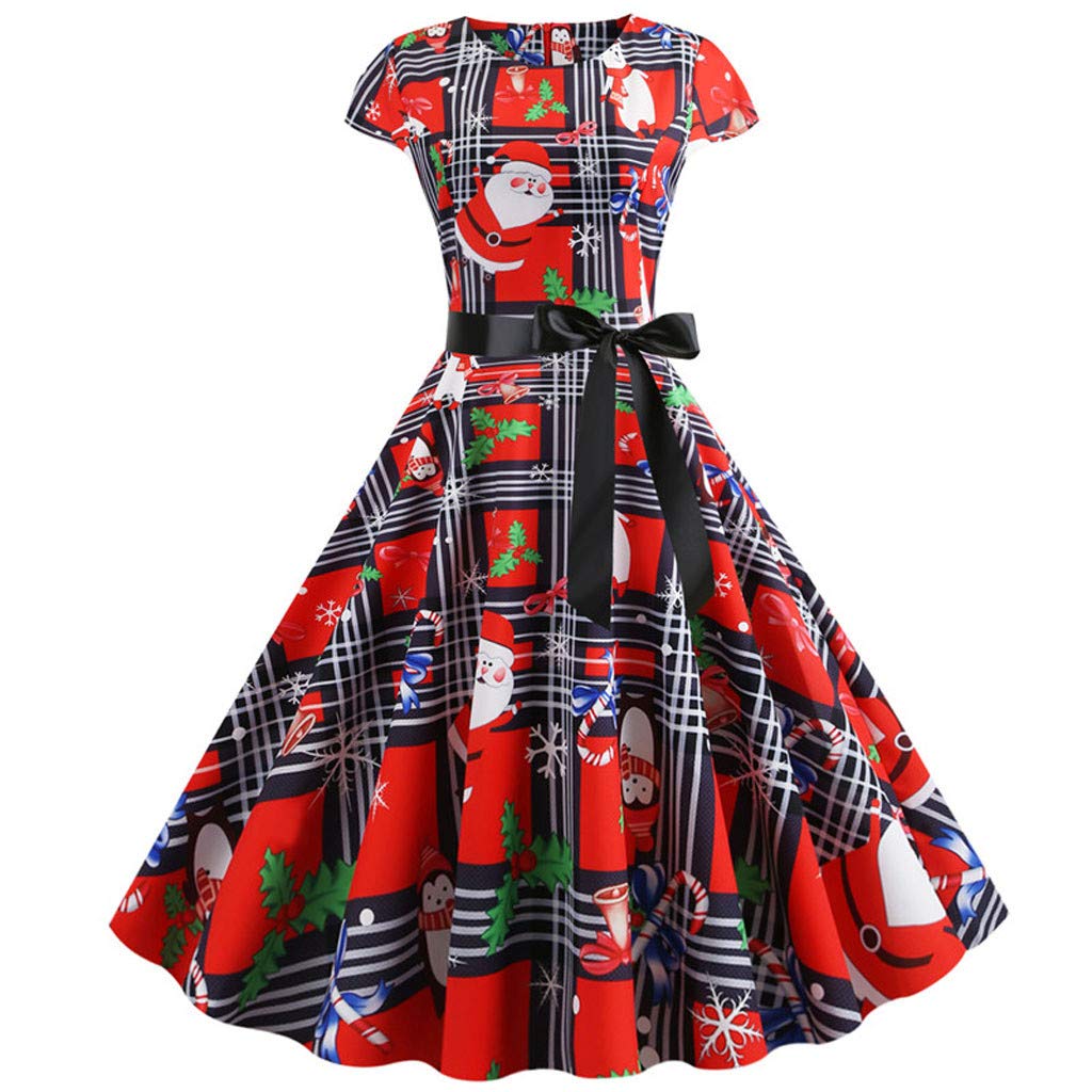 Winkey Women Vintage Short Sleeve Dress 50s Housewife Dress Up | Desertcart Fiji Winkey Women Vintage Short Sleeve Dress 50s Housewife Dress Up | Desertcart Fiji