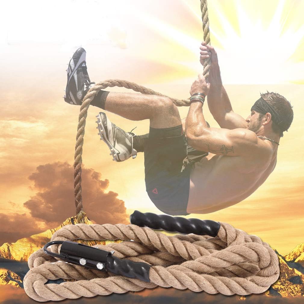 letsgood Gym Fitness Training Climbing Ropes - Indoor Outdoor Gym Exercise Rope, 10 13 16 18 20 ft Available : Sports & Outdoors
