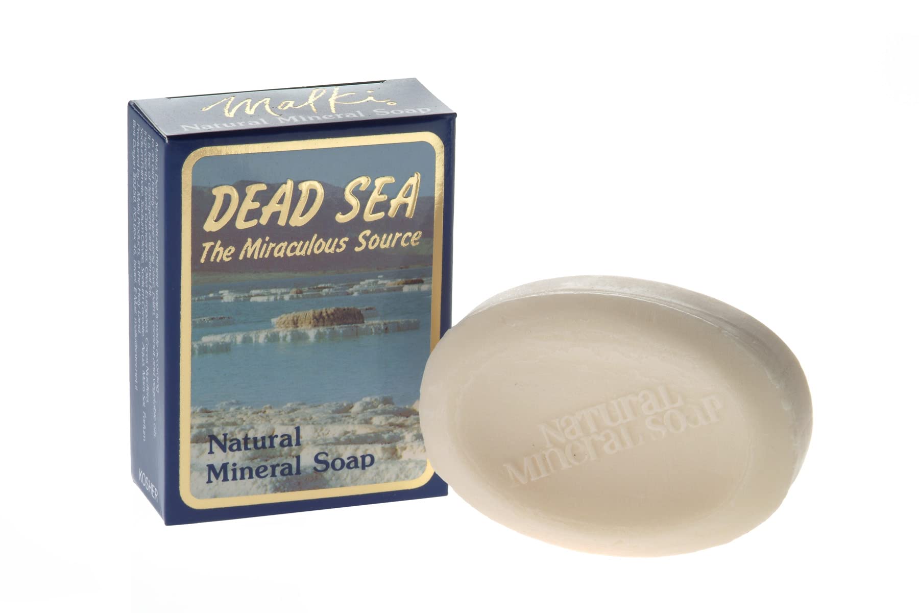 Malki Dead Sea Natural Mineral Soap | 90g | 6 x Soap Bar Multi Pack