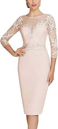 beaded tea length mother of the bride dresses