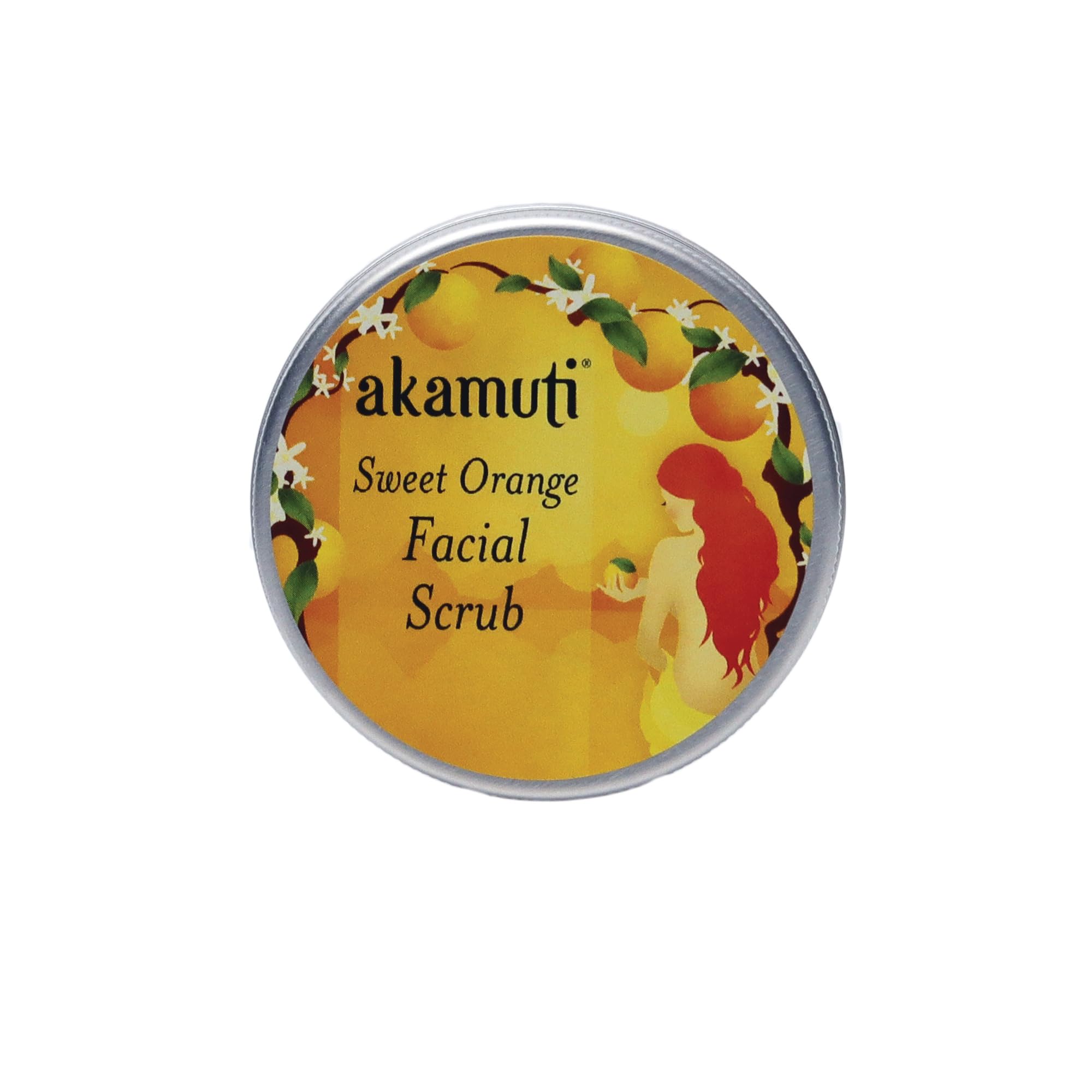 Akamuti Sweet Orange Facial Scrub 50g
