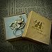 SENFAI Abalone Paua Shell Butterfly Magnet Brooch Eyeglass Holder (Gold)