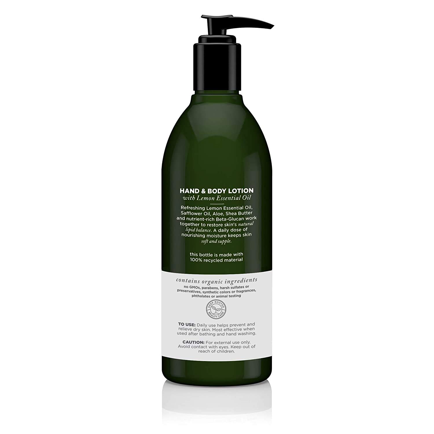 Avalon Organics Refreshing Lemon Hand & Body Lotion, 12 oz. : Avalon Organics Lemon Lotion : Beauty