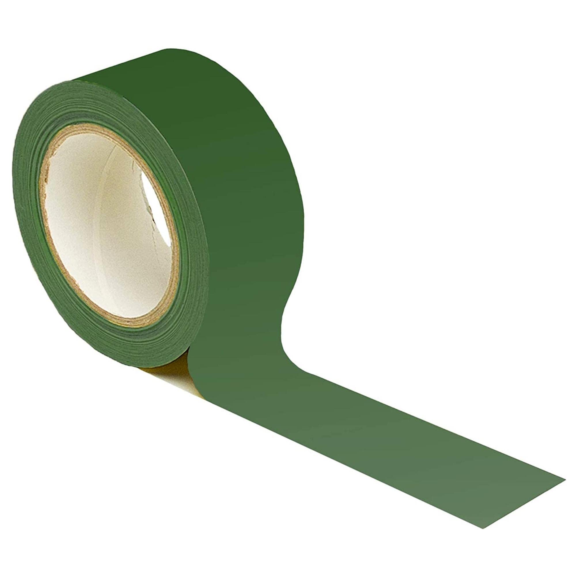 THE PRODUCTS STORE - Premium Resistant Green Safety Marking Tape, 1 Tape 50mm Wide x 33m Long - Hazard Caution Tape & Warning, Social Distancing, Warehouse & Gym Floor
