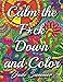 Calm the Fuck Down and Color: An Adult Coloring Book with Fun, Easy, and Hilarious Swear Word Coloring Pages by Jade Summer
