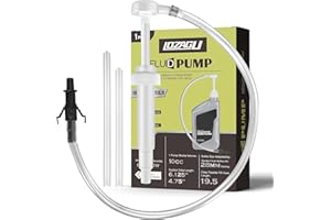 LOZAGU Fluid Pump for Standard Quart Bottles - 10cc Per Pump Stroke, Transmission Fluid Pump with 3rd Hand Adapter, Transfer Gear Oil, Differential & Transmission Fluid (1Pack-28mm)